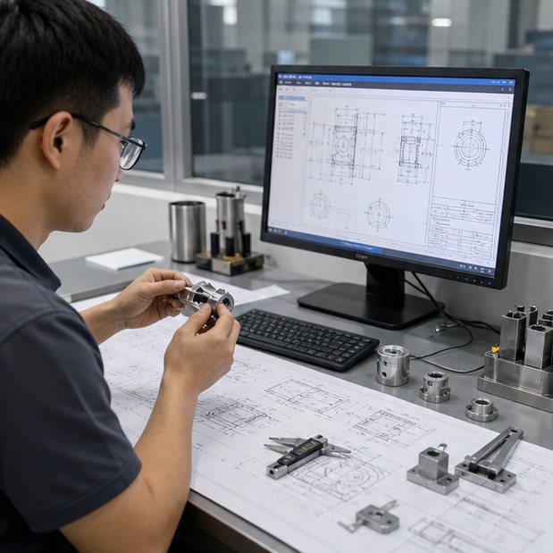 南京零部件智造精密零件加工图纸评审