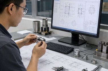 精密机械零件图纸报价评估